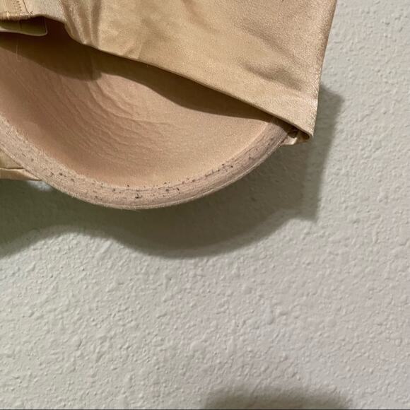 Soma Nude Full Coverage Padded Bra Womens 34D Tan Underwire Adjustable Strap - Picture 7 of 7